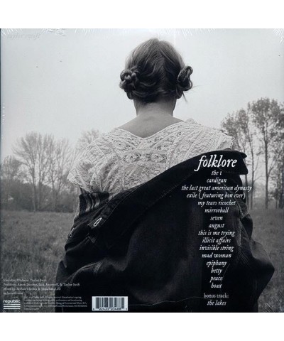 Taylor Swift LP - Folklore (Vinyl) $11.69 Vinyl