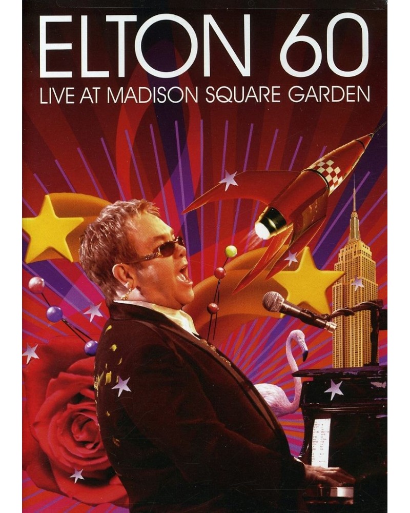 Elton John ELTON 60: LIVE AT MADISON SQUARE GARDEN DVD $6.61 Videos