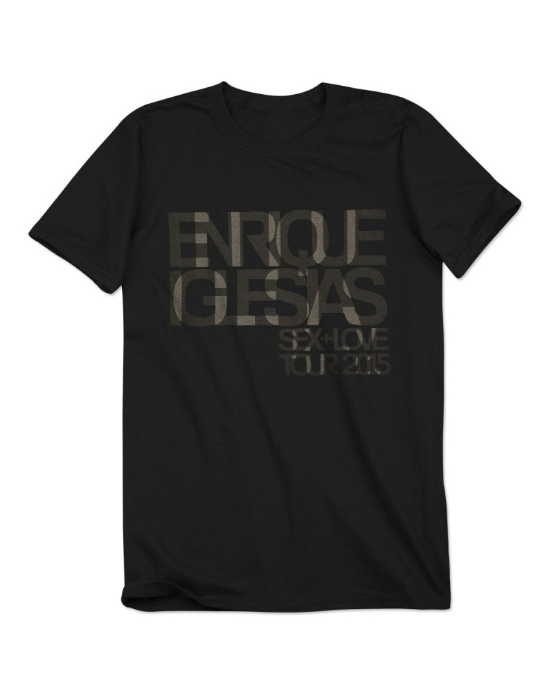 Enrique Iglesias Sex & Love Tour T-Shirt $7.79 Shirts