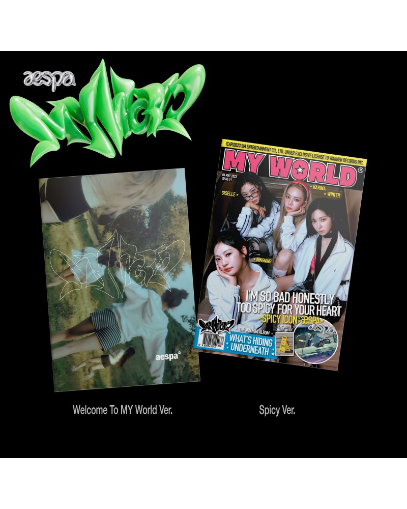 aespa MY WORLD - The 3rd Mini Album - ZINE Ver. CD $19.34 CD