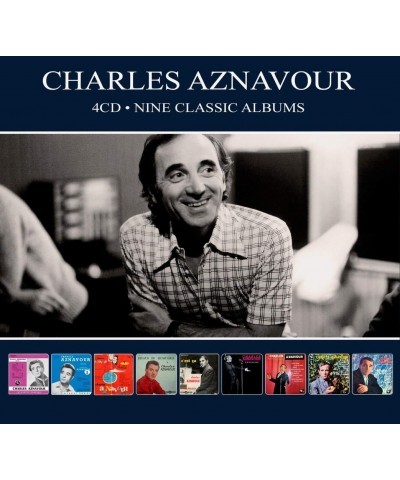 Charles Aznavour NINE CLASSIC ALBUMS CD $17.19 CD
