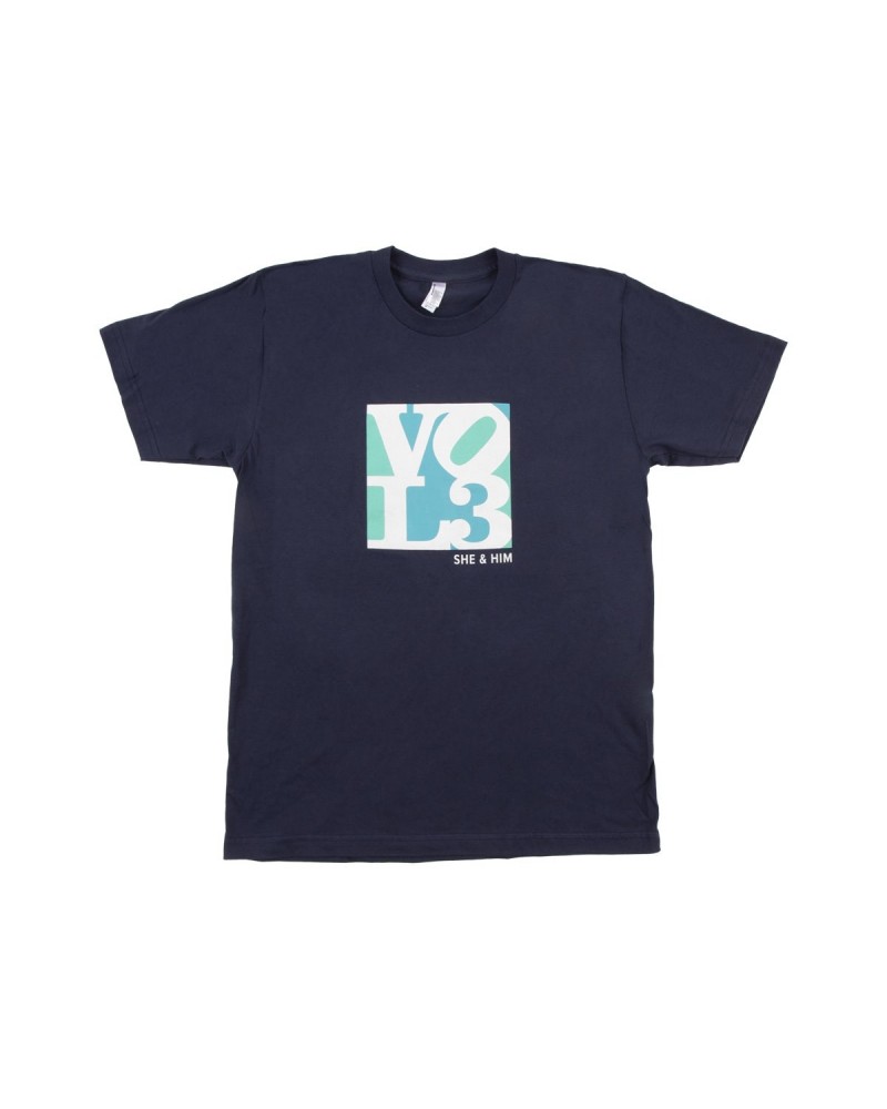 She & Him Mens VOL 3 T-Shirt $9.22 Shirts