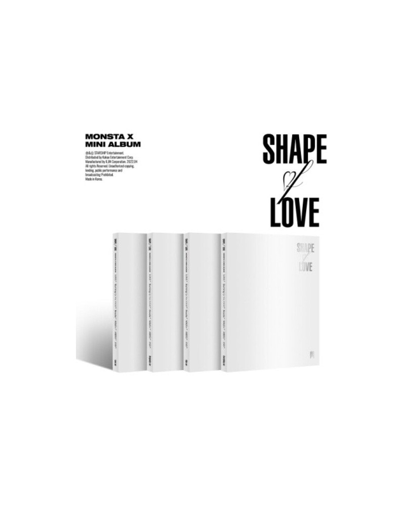 MONSTA X SHAPE OF LOVE CD $9.45 CD