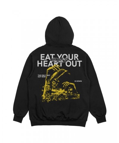 Eat Your Heart Out "Only Way Out" Hoodie $11.51 Sweatshirts