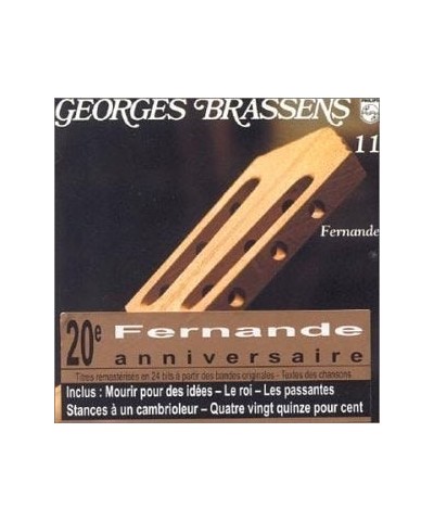Georges Brassens FERNANDE 11 CD $13.74 CD