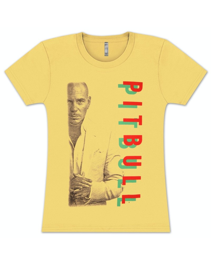 Pitbull Letters Ladies T-Shirt $6.43 Shirts