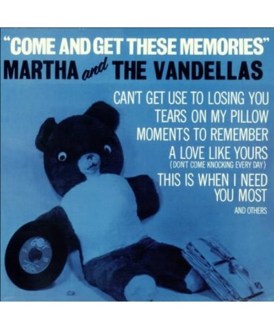 Martha & The Vandellas Come And Get These Memories Vinyl Record $12.91 Vinyl