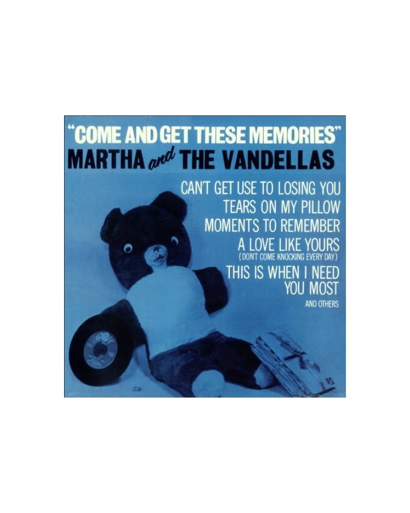 Martha & The Vandellas Come And Get These Memories Vinyl Record $12.91 Vinyl