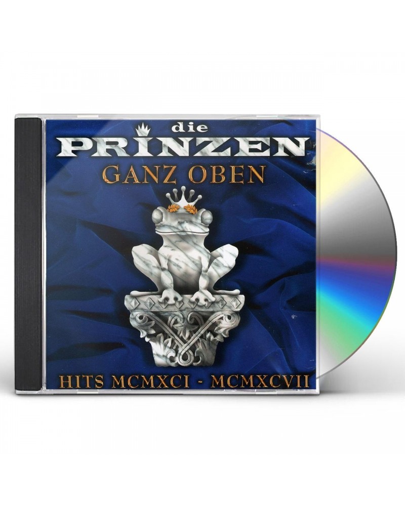Die Prinzen GANZ OBEN: HITS MCMXCI-MCMXCVII CD $8.28 CD