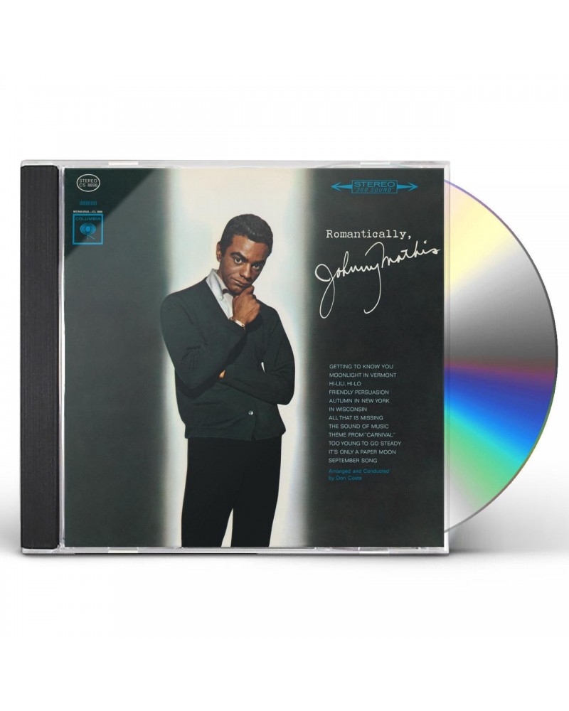 Johnny Mathis ROMANTICALLY CD $13.05 CD