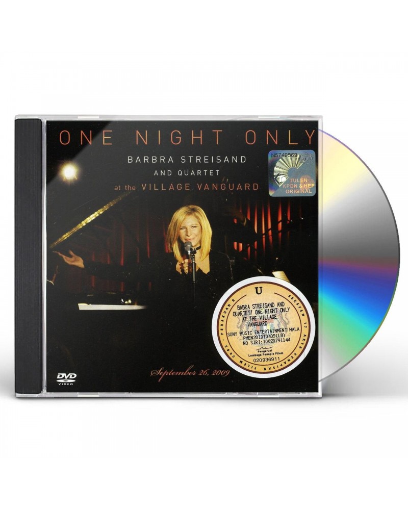 Barbra Streisand ONE NIGHT ONLY: SPECIAL EDITION CD $33.60 CD