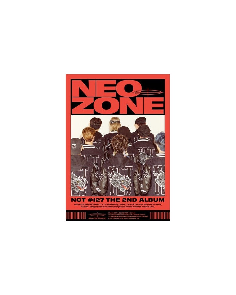 NCT 127 2ND ALBUM NCT 127 NEO ZONE [C VER.] CD $3.21 CD