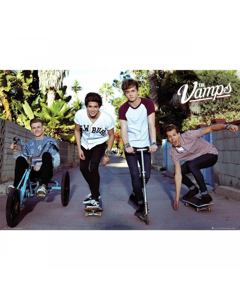 The Vamps Rolling Poster $8.05 Decor