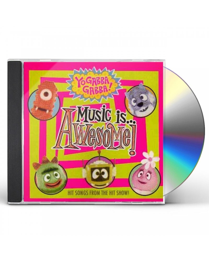 Yo Gabba Gabba MUSIC IS AWESOME 1 CD $5.25 CD