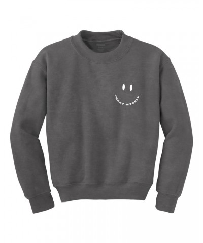 Meghan Trainor TREAT MYSELF SMILE CREWNECK $13.96 Sweatshirts