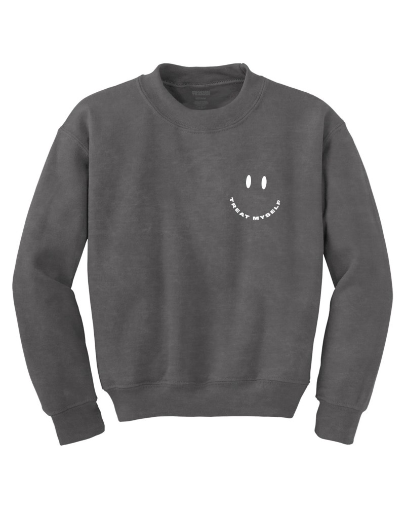Meghan Trainor TREAT MYSELF SMILE CREWNECK $13.96 Sweatshirts