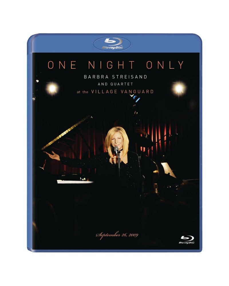 Barbra Streisand One Night Only Barbra Streisand And Quartet At The Village Vanguard September 26 2009 - Blu-Ray $18.24 Videos