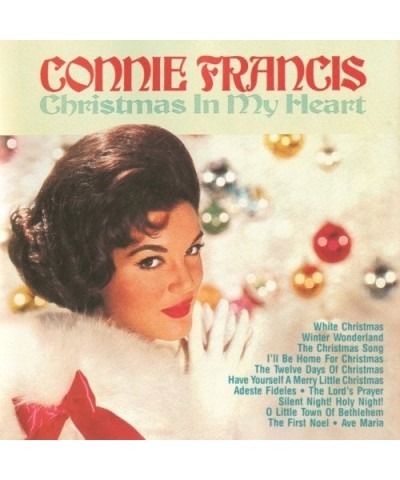 Connie Francis CHRISTMAS INMY HEART Vinyl Record $16.90 Vinyl