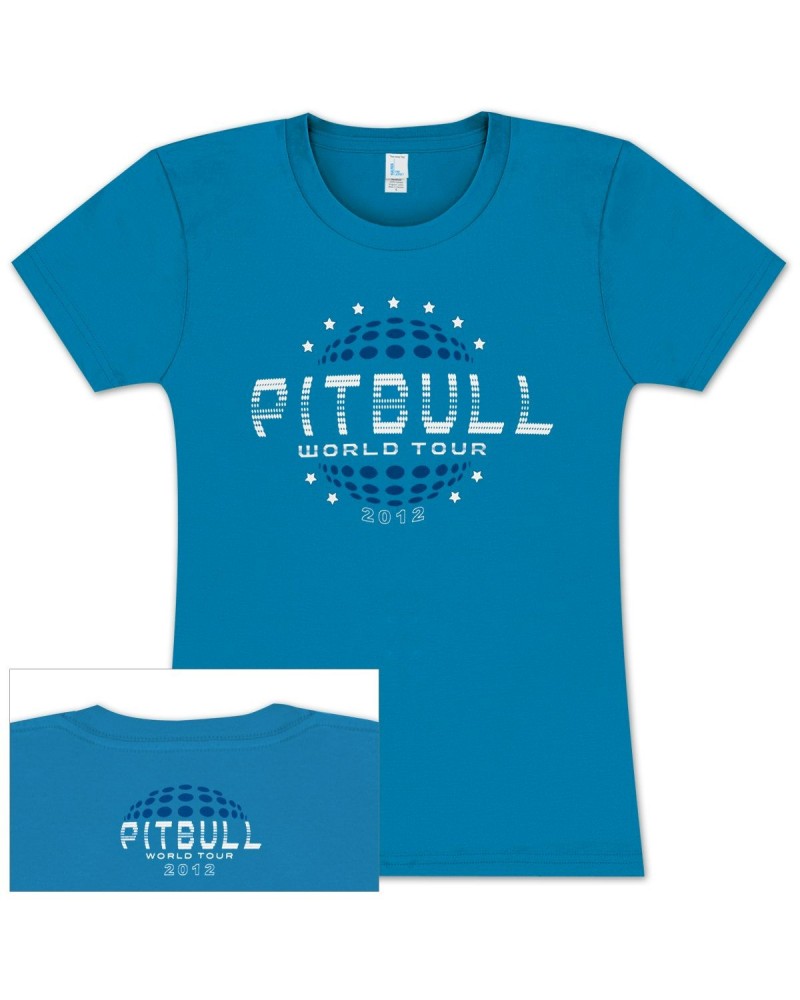 Pitbull World Tour 2012 Ladies Tee $4.64 Shirts
