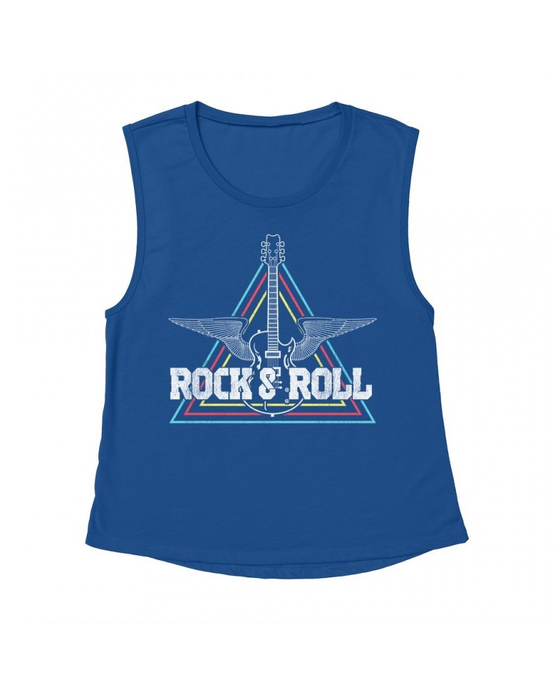 Music Life Muscle Tank | Flying Guitar Rock n' Roll Tank Top $5.09 Shirts