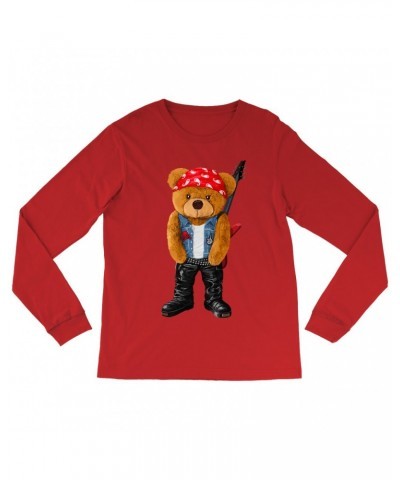 Music Life Long Sleeve Shirt | Rocker Teddy Shirt $10.11 Shirts