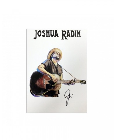Joshua Radin Autographed Watercolor Poster $14.57 Decor