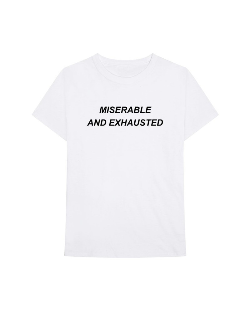Kevin Garrett MISERABLE AND EXHAUSTED T-SHIRT $12.67 Shirts