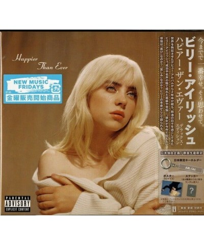 Billie Eilish HAPPIER THAN EVER (JAPAN DELUXE EDITION) CD $7.91 CD