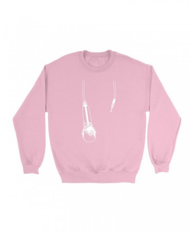 Music Life Colorful Sweatshirt | Let The Mic Hang Sweatshirt $21.11 Sweatshirts