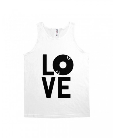 Music Life Unisex Tank Top | Love Is Vinyl Shirt $7.59 Shirts