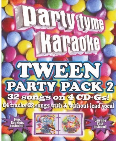 Party Tyme Karaoke Tween Party Pack 2 (4 CD)(32+32-Song Party Pack) CD $9.54 CD