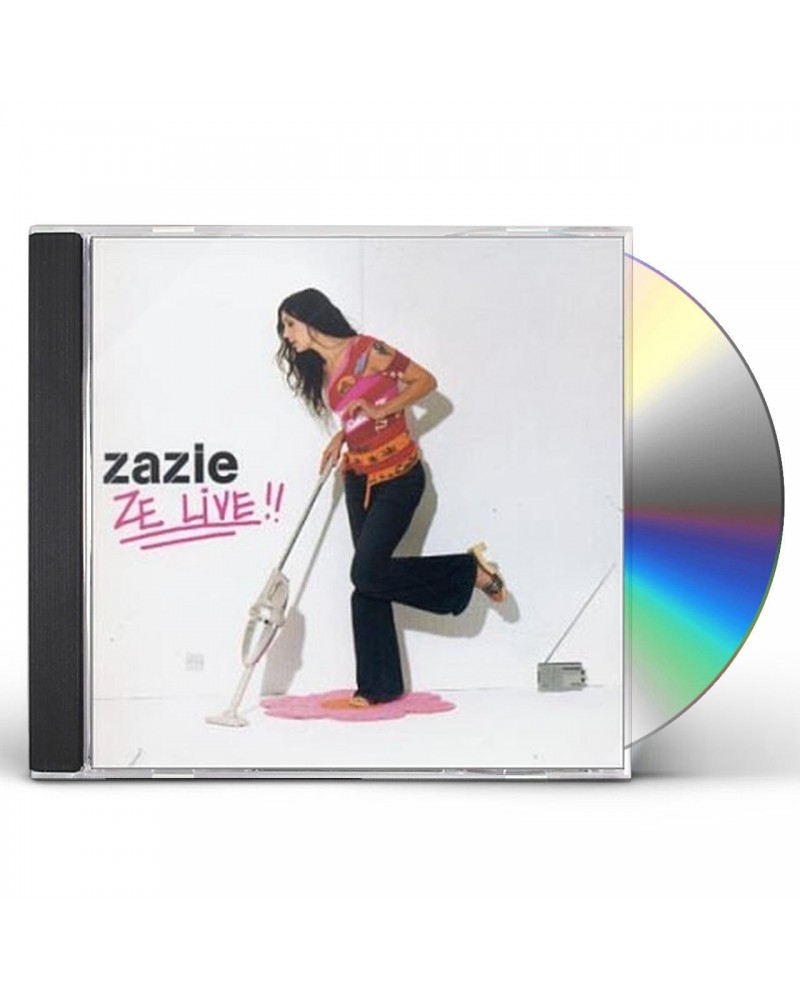 Zazie ZE LIVE CD $18.18 CD