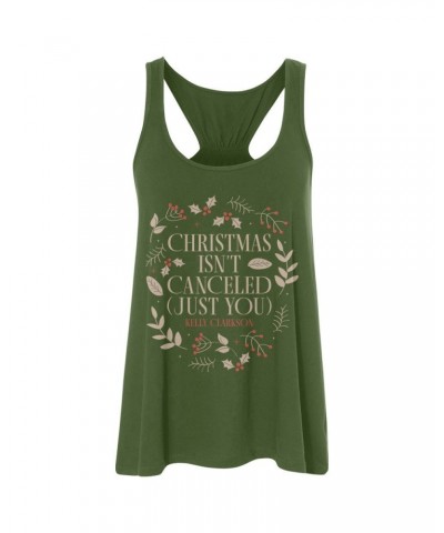 Kelly Clarkson Green Christmas Tank $14.17 Shirts