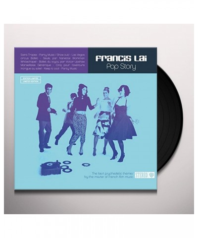 Francis Lai POP STORY Vinyl Record $8.92 Vinyl