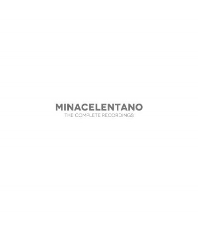 MINACELENTANO THE COMPLETE RECORDINGS Vinyl Record $48.04 Vinyl
