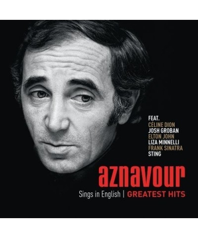 Charles Aznavour AZNAVOUR SINGS IN ENGLISH: OFFICIAL GREATEST HITS CD $7.99 CD
