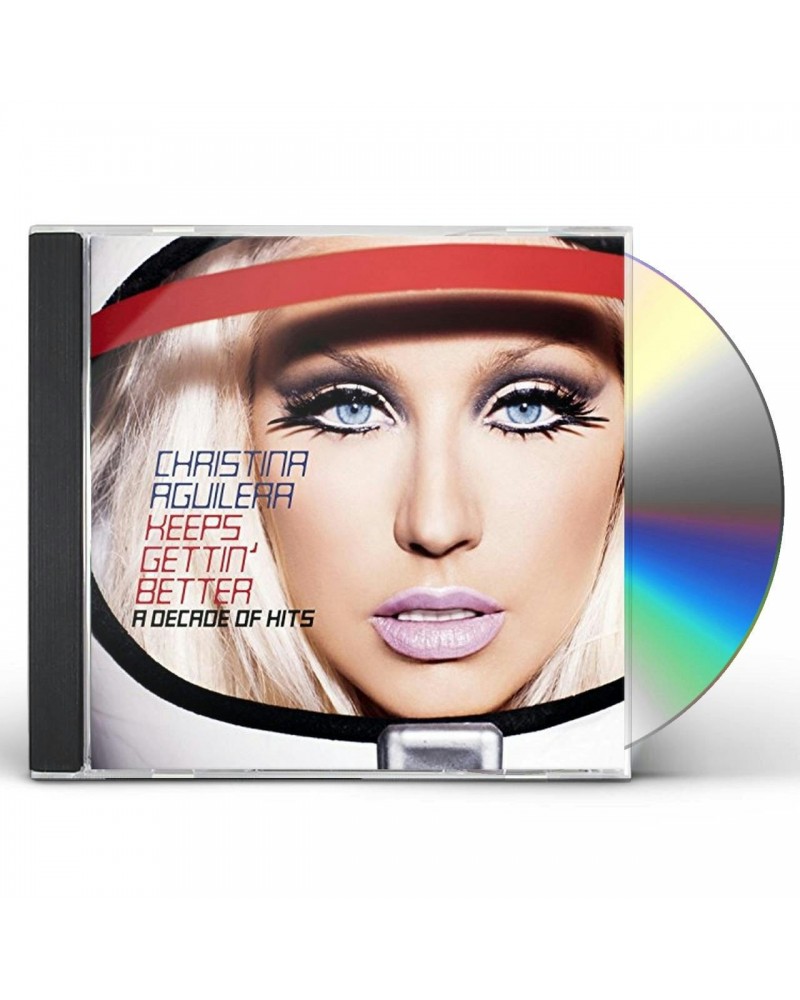 Christina Aguilera KEEPS GETTIN BETTER: DECADE OF HITS (GOLD SERIES) CD $18.99 CD