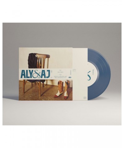 Aly & AJ Blue Dress/Open to Something and That Something is You Dusk Blue 7" $8.45 Vinyl