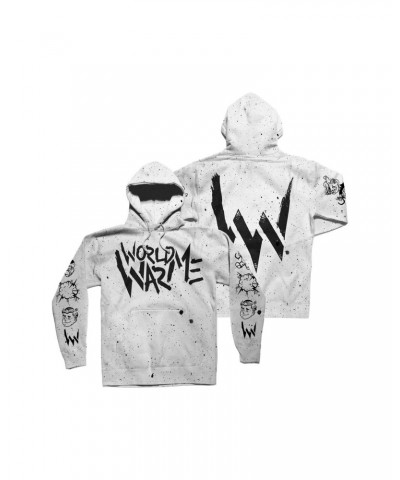 World War Me Icon Splatter Dye Hoodie $33.98 Sweatshirts